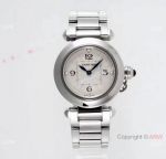 Super clone Cartier Pasha De Cartier 30mm Stainless Steel Quartz Watch